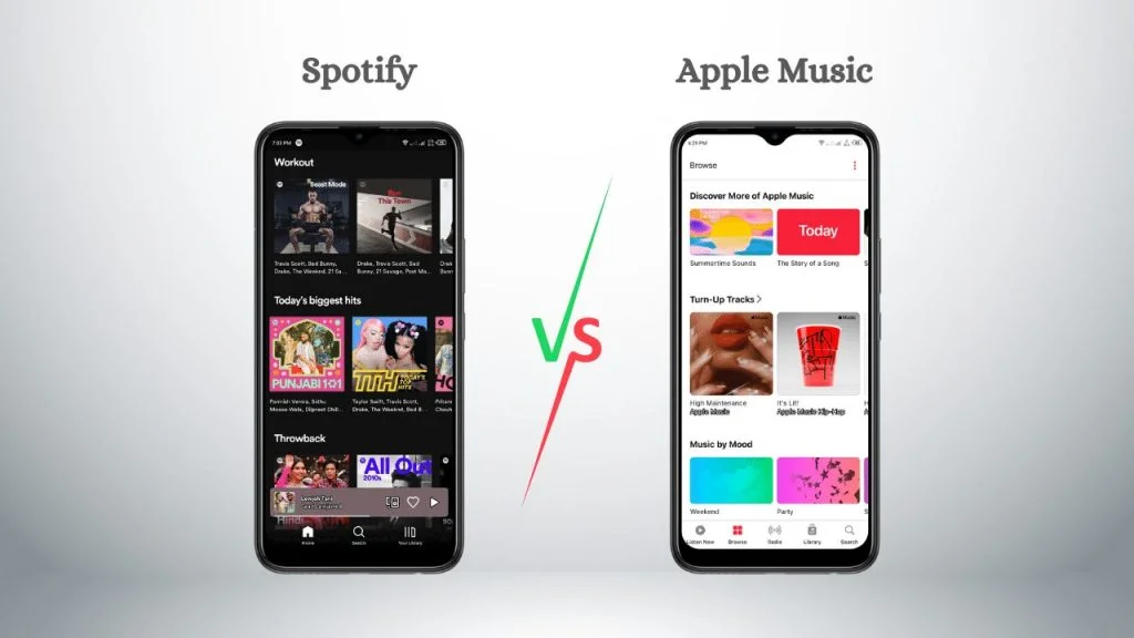Spotify vs Apple Music: In-depth comparison 7 Contenido y recomendaciones